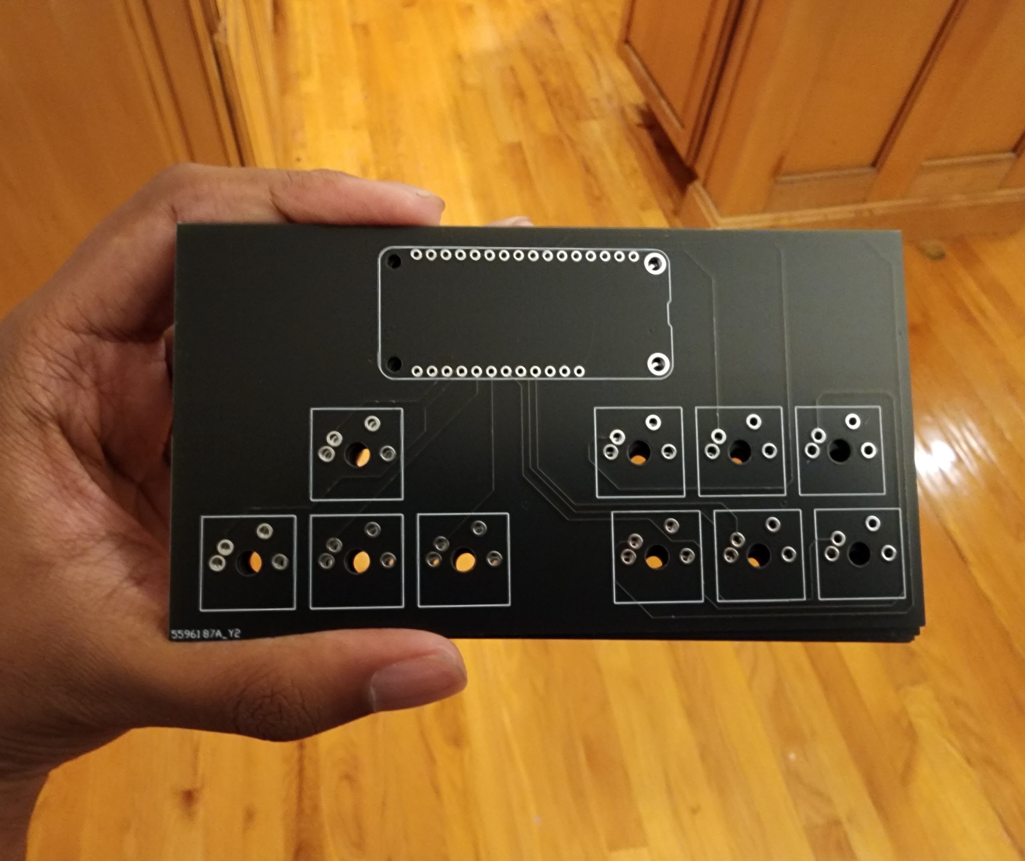 The PCBs in my hand!!