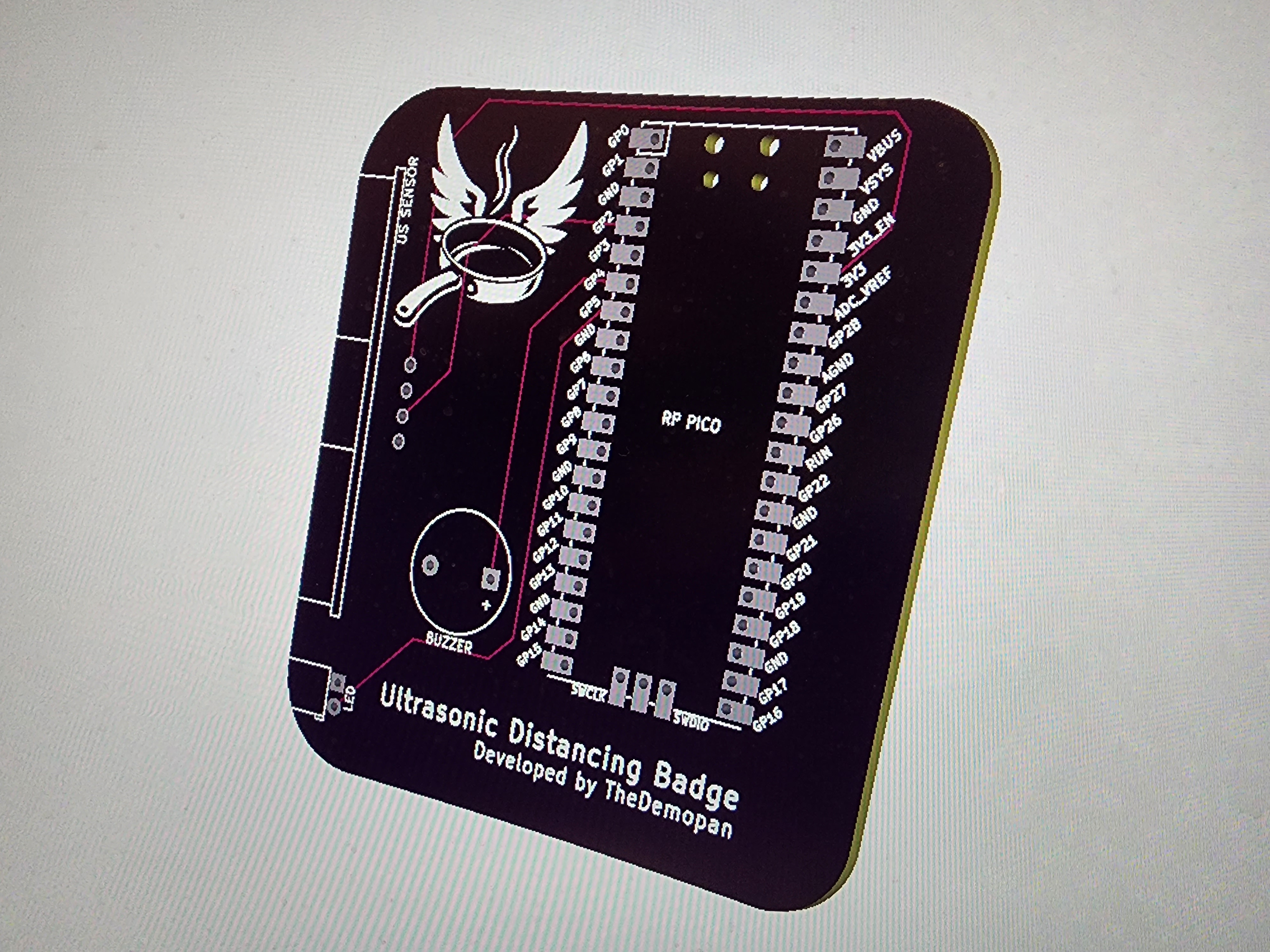 Model of PCB before ordering
